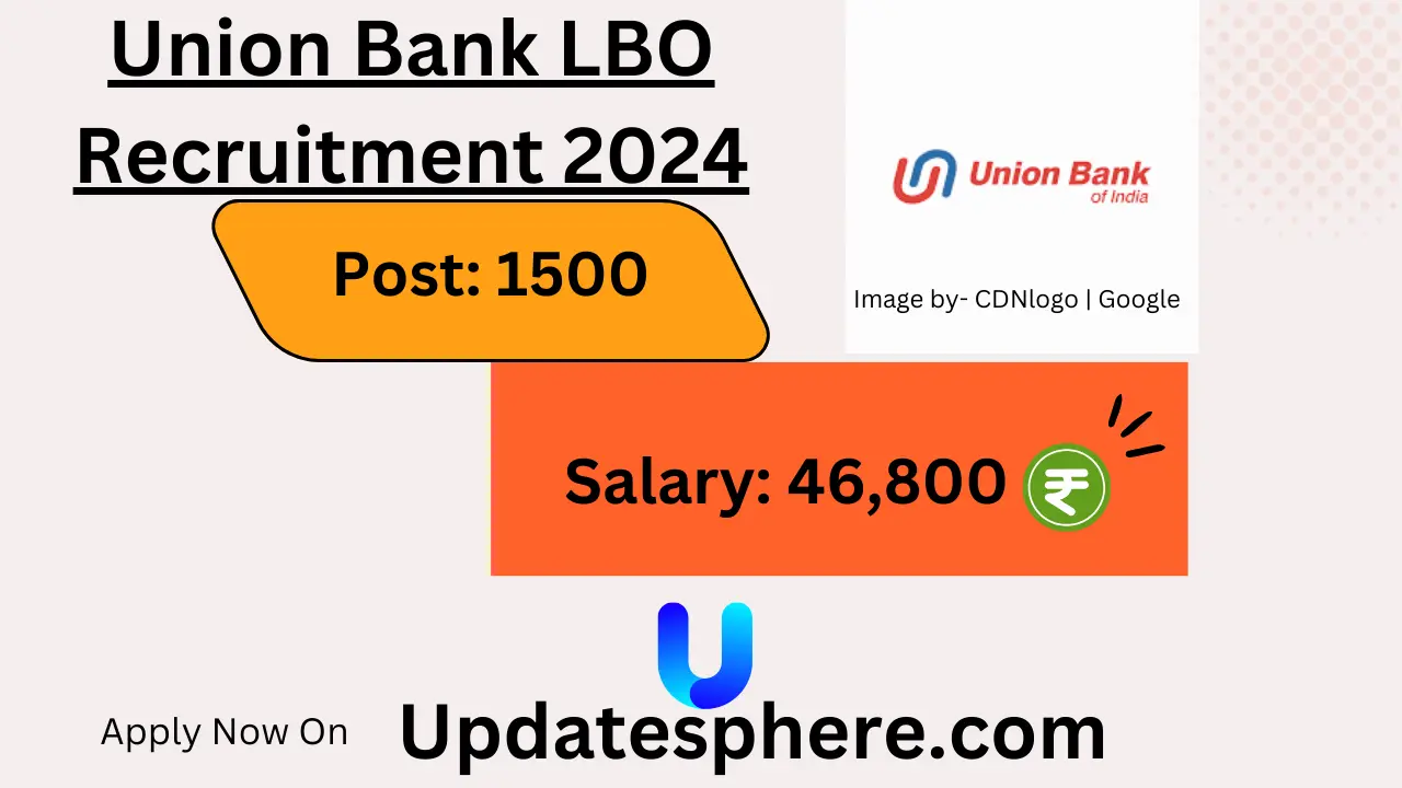 Union Bank of India LBO Recruitment 2024