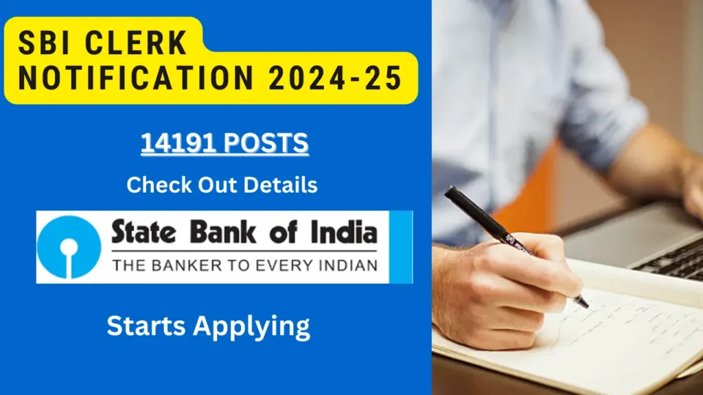 SBI Clerk Notification 2024