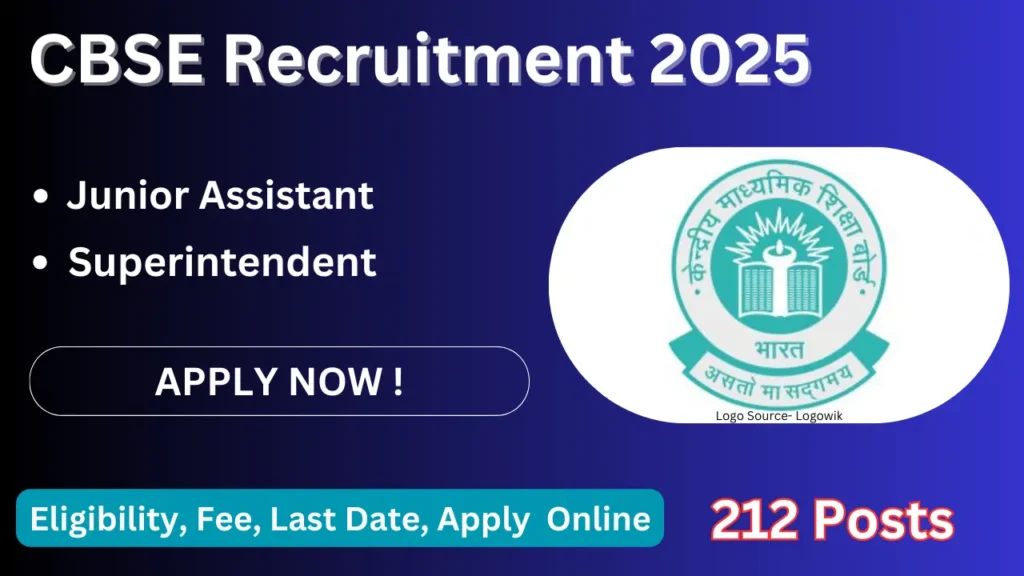 CBSE Recruitment 2025