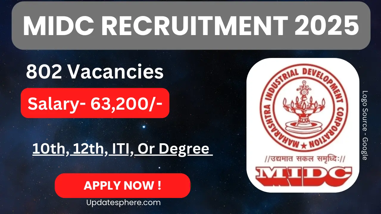 MIDC Recruitment 2025