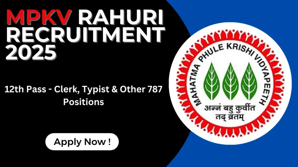 MPKV Rahuri Logo
