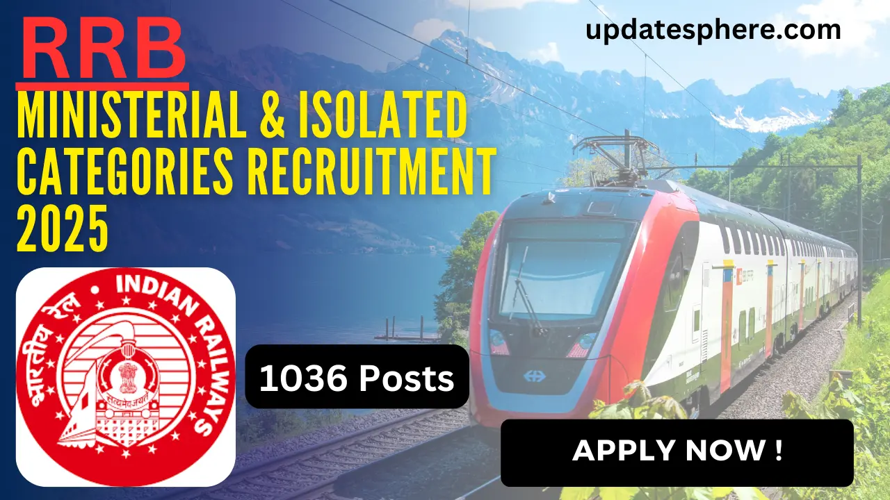 Railway Ministerial & Isolated Categories Recruitment 2025