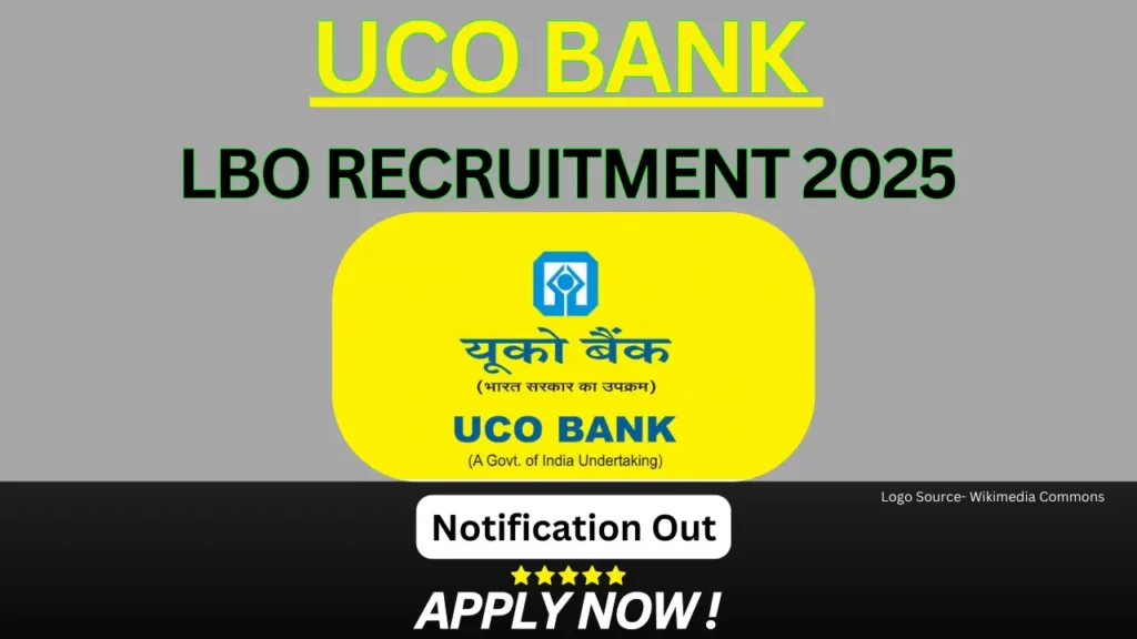 UCO Bank LBO Notification 2025